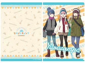 Laid-Back Camp Bosom Buddy Camp Clear File Assembly (Anime Toy)