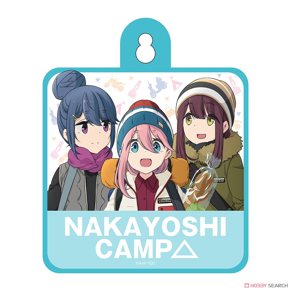 Laid-Back Camp Bosom Buddy Camp Car Sign Assembly (Anime Toy) Item picture1