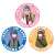 Laid-Back Camp Bosom Buddy Camp Reflector Magnet Sticker Nadeshiko (Anime Toy) Other picture1
