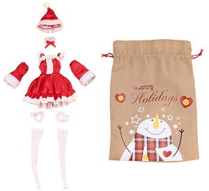 CS003 Santa Claus Costume Set for 1/12 Action Figure (Fashion Doll)