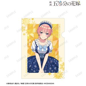 映画『五等分の花嫁』 描き下ろしイラスト 中野一花 スノーメイドver. クリアファイル (キャラクターグッズ)