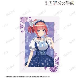 映画『五等分の花嫁』 描き下ろしイラスト 中野二乃 スノーメイドver. クリアファイル (キャラクターグッズ)