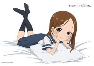 Teasing Master Takagi-san 3 [Especially Illustrated] Life-size Tapestry (Sprawled) (Anime Toy)