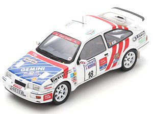 Ford Sierra RS Cosworth No.18 3rd Lombard RAC Rally 1987 J.McRae - I.Grindrod (Diecast Car)