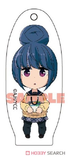 Laid-Back Camp Field Trip [Especially Illustrated] Acrylic Key Ring Rin Shima SD (Anime Toy) Item picture1