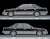 TLV-N282b Nissan Skyline 4Dr HT GTS TwinCam24V (Black/Silver) 1986 (Diecast Car) Item picture2