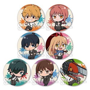 Trading Can Badge Chainsaw Man Action Series (Set of 7) (Anime Toy)