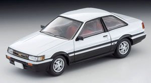 TLV-N284a トヨタ カローラレビン 2ドア GT-APEX (白/黒) 84年式 (ミニカー)