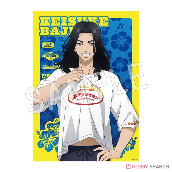 TV Animation [Tokyo Revengers] Piko A3 Clear Poster Keisuke Baji (Anime Toy) Item picture1
