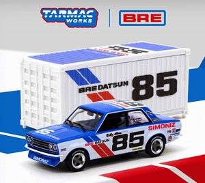 BRE Datsun 510 Trans-Am 2.5 Championship 1972 With Container (ミニカー)