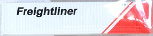 (N) 40ft Container `Freightliner-2` (1 Piece) (1:148 Scale, C-Rail Product) Painted (Model Train)