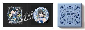 My Teen Romantic Comedy Snafu Climax Acrylic & Can Badge Set Yukino Birthday 2023 (Anime Toy)