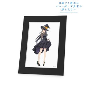 Rascal Does Not Dream of Bunny Girl Senpai [Especially Illustrated] Mai Sakurajima Halloween Ver. Chara Fine Mat (Anime Toy)