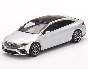 メルセデス ベンツ EQS 580 4MATIC シルバーメタリック (左ハンドル) (ミニカー)