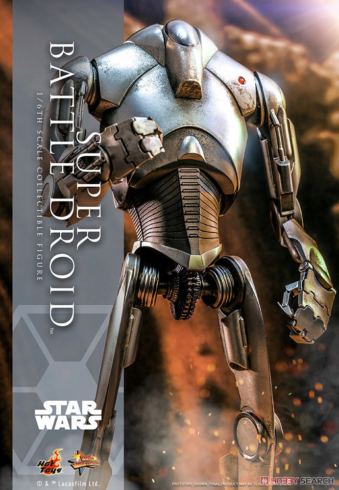【ムービー・マスターピース】 『スター・ウォーズ エピソード2/クローンの攻撃』 1/6スケールフィギュア スーパー・バトル・ドロイド (完成品) その他の画像1