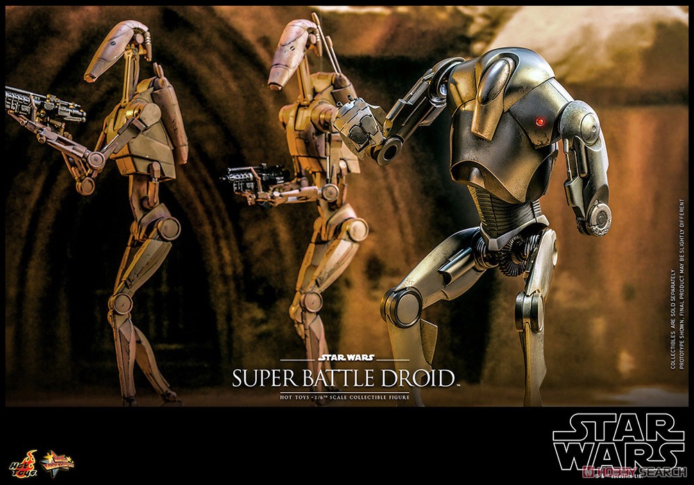 【ムービー・マスターピース】 『スター・ウォーズ エピソード2/クローンの攻撃』 1/6スケールフィギュア スーパー・バトル・ドロイド (完成品) その他の画像10