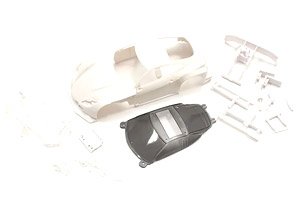 Honda HSV-010 White Body Set (RC Model)