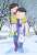 おそ松さん 【描き下ろし】 カラ松&十四松(冬) B3タペストリー (キャラクターグッズ) 商品画像1