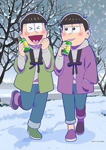 おそ松さん 【描き下ろし】 チョロ松&トド松(冬) B3タペストリー (キャラクターグッズ)