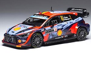 ヒョンデ i20 N Rally1 2022年モンテカルロラリー #11 T.Neuville / M.Wydaeghe (ミニカー)