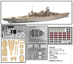 DKM Battleship Scharnhorst Value Pack (for Trumpeter) (Plastic model)