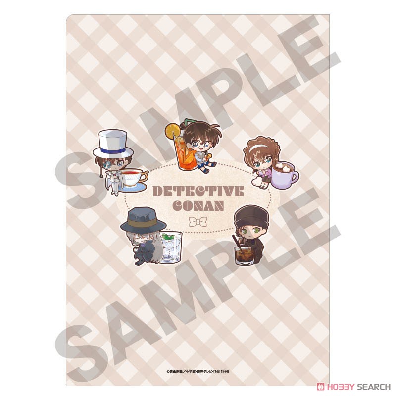 名探偵コナン シングルクリアファイル ブラウン きゃらペコドリンクVer (キャラクターグッズ) 商品画像2
