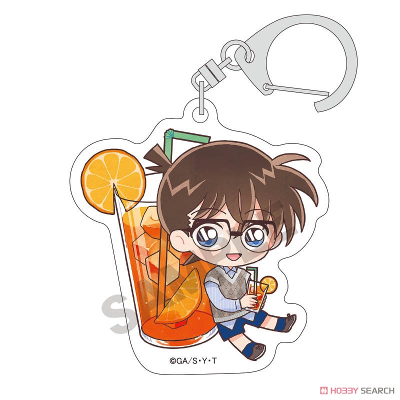 名探偵コナン トレーディングアクリルキーホルダー きゃらペコドリンクVer (10個セット) (キャラクターグッズ) 商品画像1