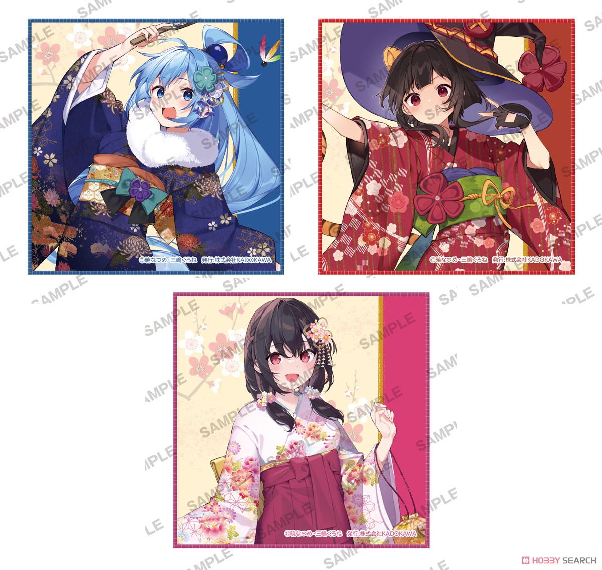 『この素晴らしい世界に祝福を！』 新春フェア マイクロファイバーハンドタオル ゆんゆん (キャラクターグッズ) その他の画像1