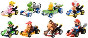 Hot Wheels Mario Kart Assorted 987B (Set of 8) (Toy)