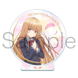お隣の天使様にいつの間にか駄目人間にされていた件 アクリルコースタースタンド 椎名真昼 (キャラクターグッズ)