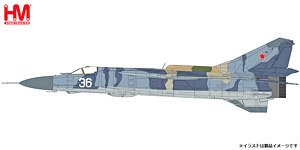 MIG-23-98 White 36, Russian Air Force (with 4 x R-77 missiles) (Pre-built Aircraft)