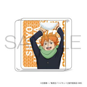ハイキュー!! miniアクリルブロック 雪あそびver. 日向翔陽 (キャラクターグッズ)