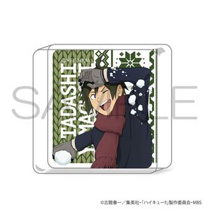 ハイキュー!! miniアクリルブロック 雪あそびver. 山口忠 (キャラクターグッズ)