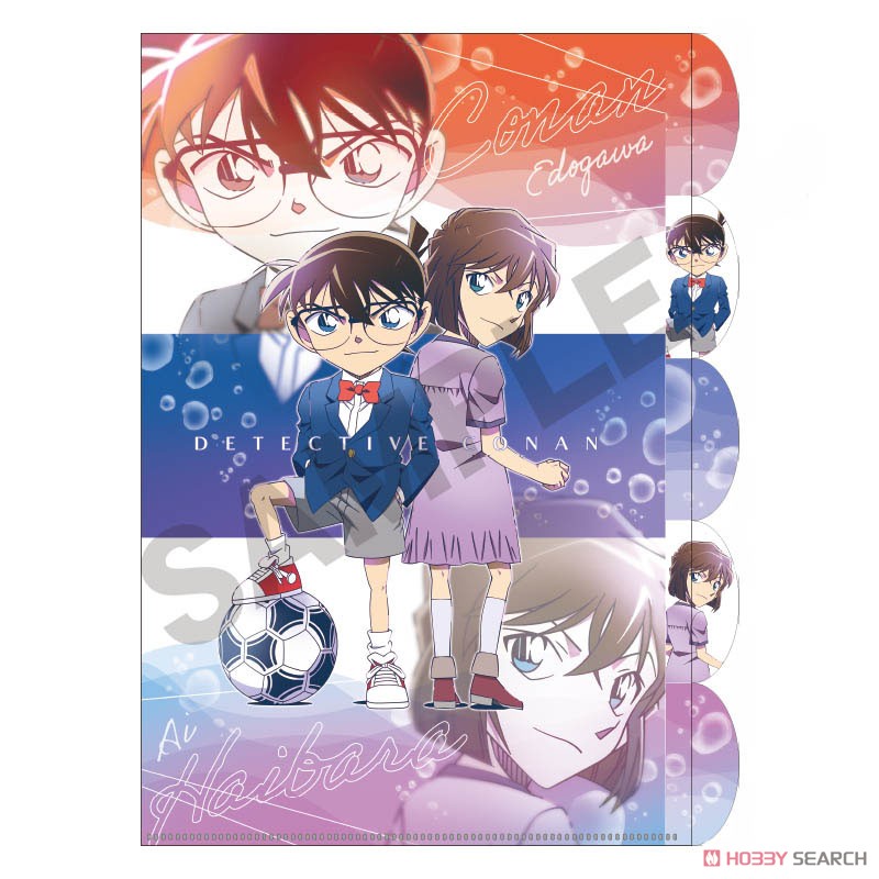 名探偵コナン ダイカット5インデックスクリアファイル バブル (キャラクターグッズ) 商品画像1
