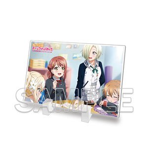 『ラブライブ！虹ヶ咲学園スクールアイドル同好会』 ミニアクリルプレート 歩夢＆愛＆彼方＆ミア (キャラクターグッズ)