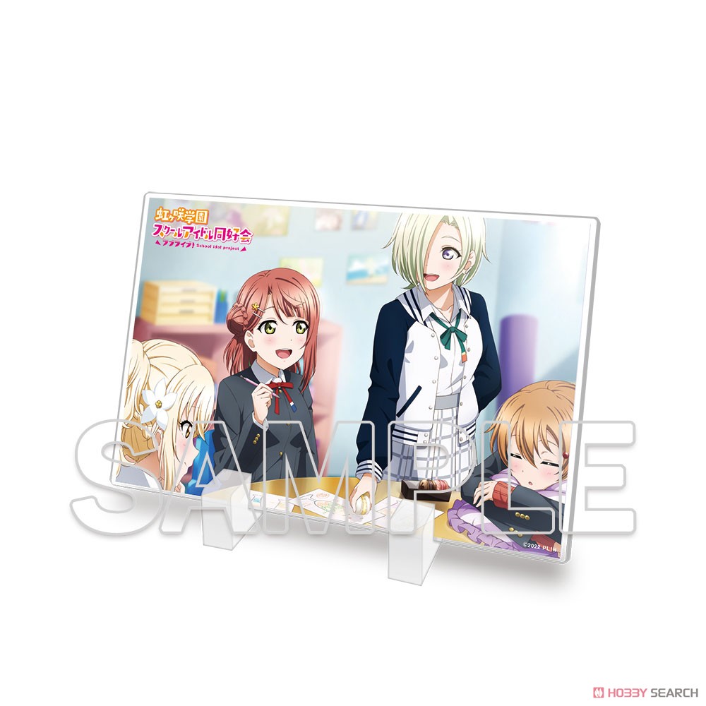 『ラブライブ！虹ヶ咲学園スクールアイドル同好会』 ミニアクリルプレート 歩夢＆愛＆彼方＆ミア (キャラクターグッズ) 商品画像1