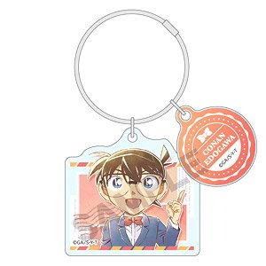 名探偵コナン ニ連ワイヤーアクリルキーホルダー 江戸川コナン スタンプ (キャラクターグッズ)