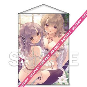 ゆき恵描き下ろし「どっちとする？」花菜ちゃんひなちゃん X-RATEDタペストリー【B2】 (キャラクターグッズ)