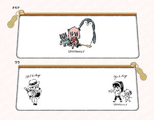 Spy x Family Yuru Style Mini Pen Case (A Orange) (Anime Toy)