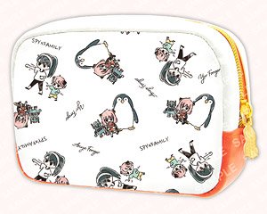 Spy x Family Yuru Style Mini Pouch (A Orange) (Anime Toy)