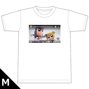 ポプテピピック KusoTubeTシャツ Mサイズ (キャラクターグッズ)