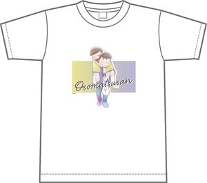 おそ松さん 【描き下ろし】 カラ松＆十四松(冬) Tシャツ (XL) (キャラクターグッズ)