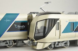 1/80(HO) Tobu Railway Series 500 `Revaty` Three Car Formation Set Finished Model (3-Car Set) (Pre-Colored Completed) (Model Train)