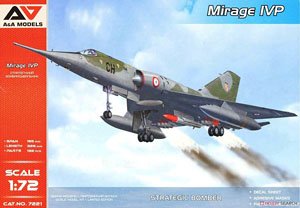 Mirage IVA Strategic Bomber with ASMP Missile (Plastic model)