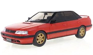 スバル レガシィ RS 1991 レッド (ミニカー)