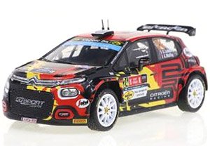 Citroen C3 Rally2 2022 Ypres Rally #24 S.Lefebvre / A.Malfoy (Diecast Car)