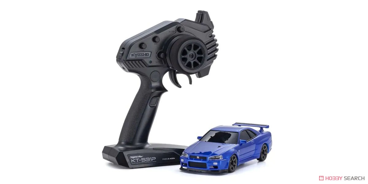 MA-020 レディセット スカイライン GT-R R34 メタリックブルー (ラジコン) 商品画像1