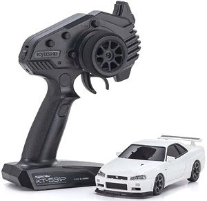 MA-020 Ready Set Skyline GT-R R34 White (RC Model)