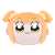 Pop Team Epic Eye Mask + Miniature Pillow Set: Popuko (Anime Toy) Item picture1