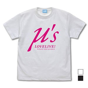 ラブライブ！ μ`s Tシャツ WHITE XL (キャラクターグッズ)